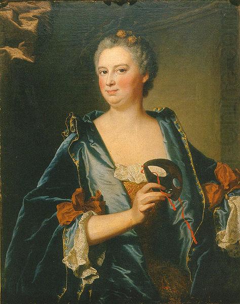 Hyacinthe Rigaud Portrait of Marie-Madeleine Mazade oil painting picture